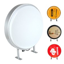 Light Box Circular Round LED 60cm Projecting Double Sided Blank Illuminated Sign