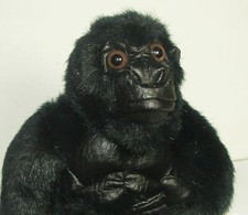Disney Store MIGHTY JOE YOUNG 8" Beanbag plush NEW w Tags BLACK GORILLA