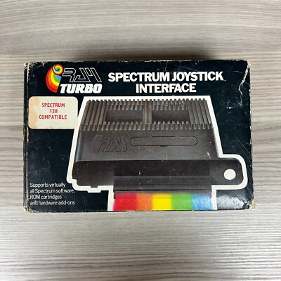 UNTESTED RA4 TURBO SPECTRUM JOYSTICK INTERFACE RETRO VIDEO GAME ACCESSORY