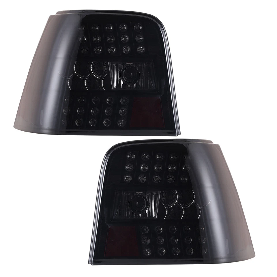 LED Tail Lights For 1999-2004 Volkswagen Golf IV GTI MK4 Brake Lamps Black Smoke - Imagem 4 de 4
