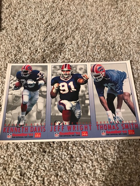 1993 Buffalo Bills McDonald’s Ltd Edition NFL Game Day &hellip;