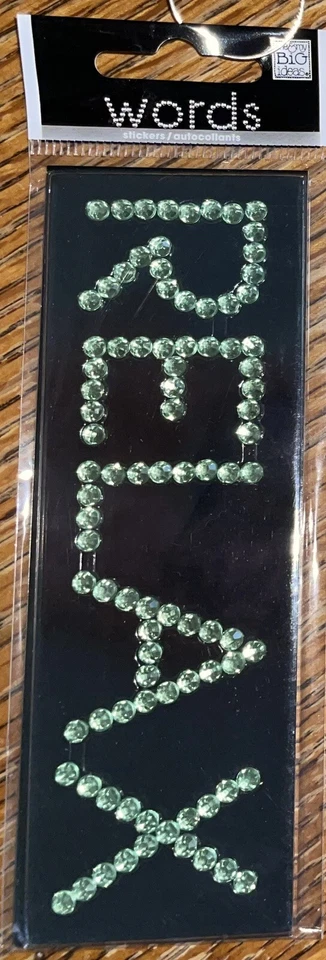 Me & My Big Ideas со стразами слово значок расслабиться драгоценный камень отпуск для скрапбукинга наклейка - Изображение 2 из 4