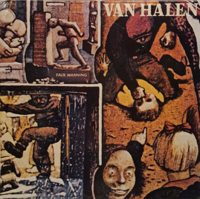 RSD 2023** Van Halen - Fair Warning Vinyl LP Record *USED 1981 GOLD STAMP PROMO
