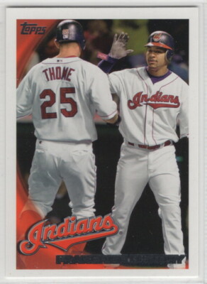2010 Topps Baseball Cleveland Indians Team Set Series 1 2 and Update 