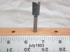(1) NEW  MLCS 1/2" D Hinge Mortising Carbide Tipped Router Bit Straight n2