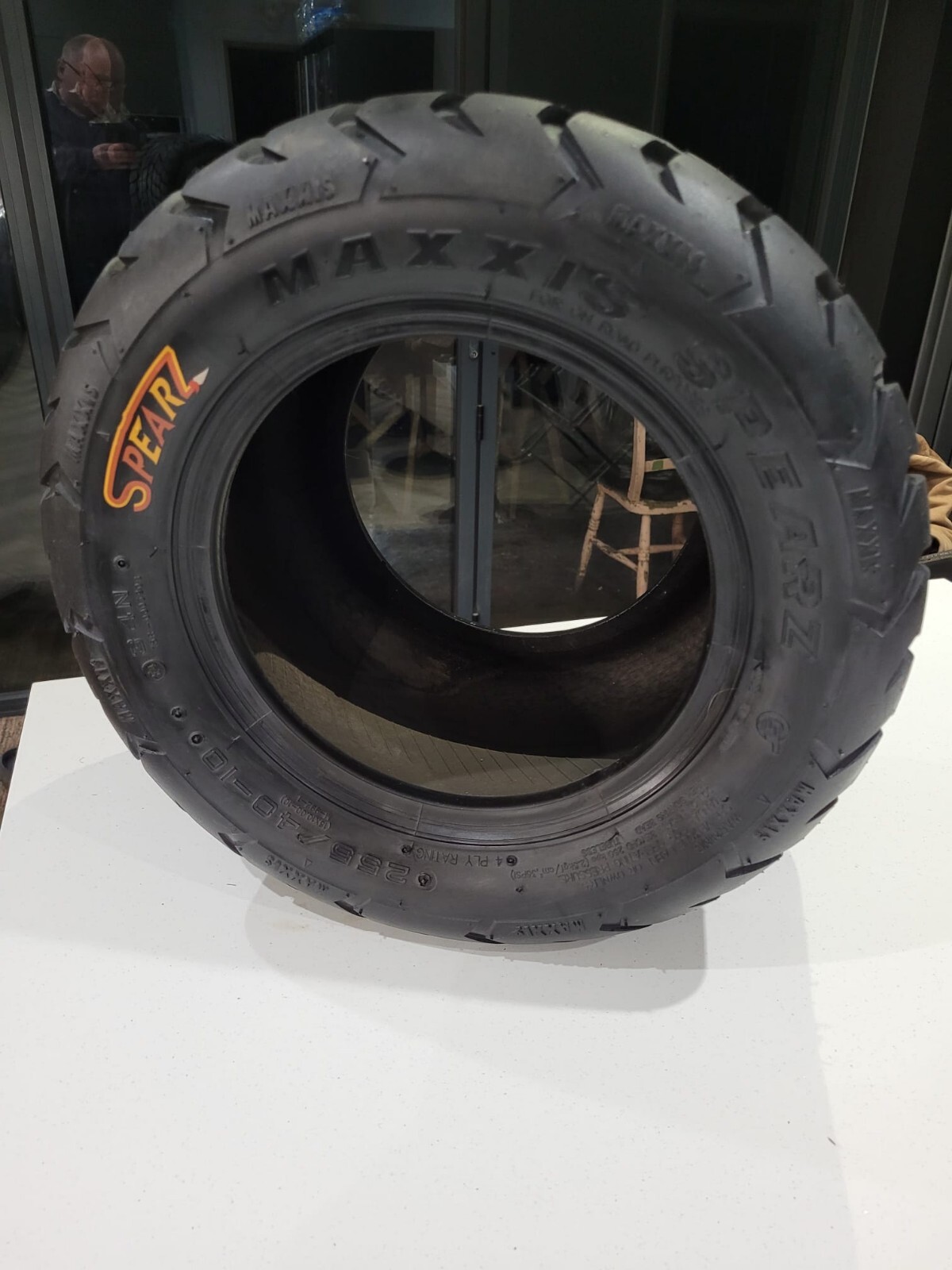 Maxxis 255/40x10 Spearz Spears Road Tyre Street Supermoto ATV Quad Q