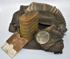 Respirator, Anti-Gas, M1917 SBR and Haversack: US Army - good condition