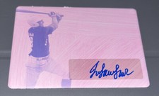 2020 leaf perfect game 1/1 MAGENTA printing plate ROOKIE auto Jordan Lawlar