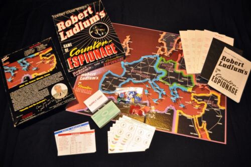 Robert Ludlum's Game of Counter Espionage 1988 Spectrum Cold War Europe Spy - Picture 1 of 4