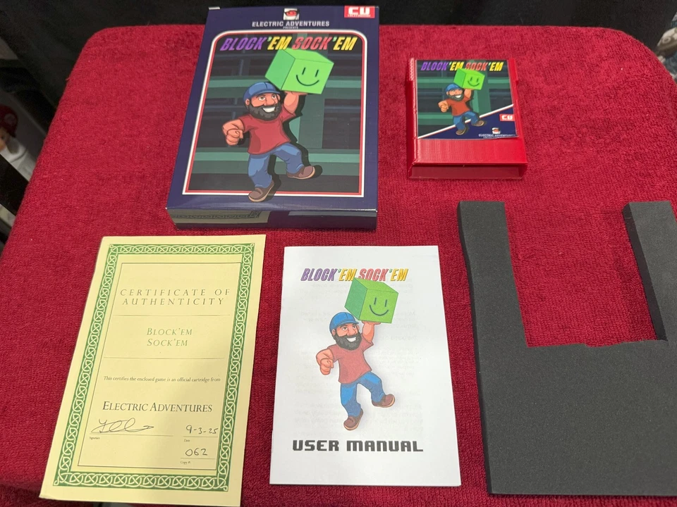 Colecovision and Adam Computer New Puzzle Game Block'em Sock'em - Image 2 of 3