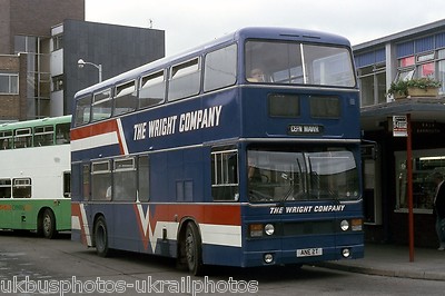Wrights, Wrexham ANE2T Wrexham 1987 Bus Foto 