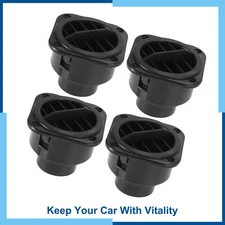 Universal Pack (4) Warm Air Vent Outlet 42mm Car Heater Duct Hose Pipe Rotatable