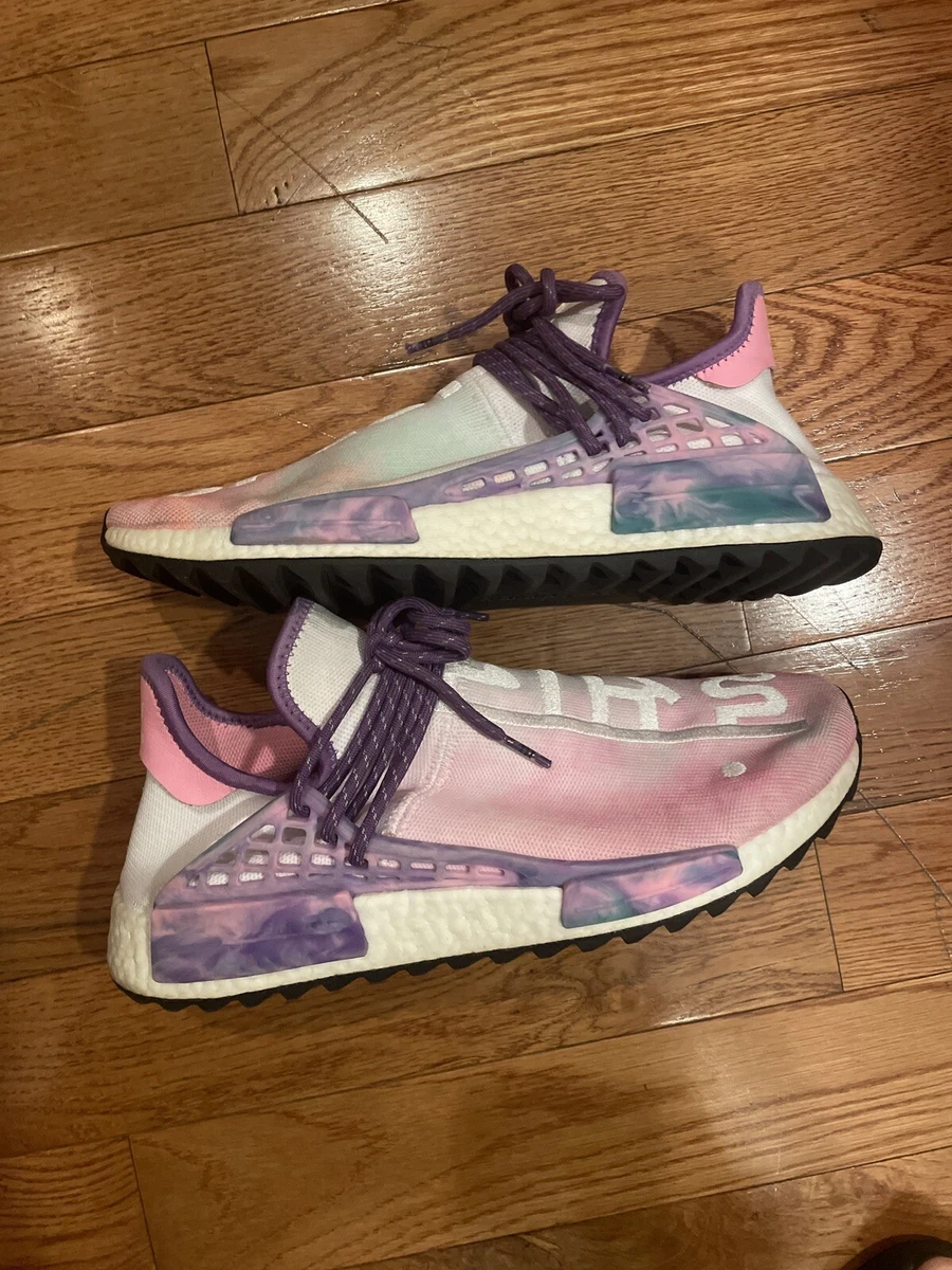 Pharrell x Adidas NMD Hu Trail Holi Pink Glow