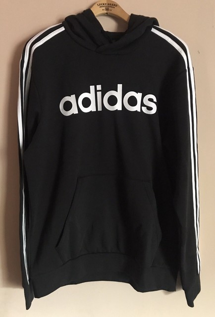 adidas striped pullover