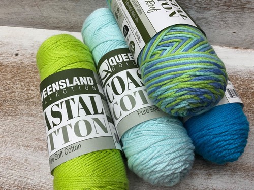 Coastal Cotton CORAL REEF yarn Queensland Collection - color 4ccC - Picture 2 of 4