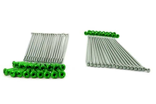 2.15*19" Stainless Steel Spokes Nipples Kit For KAWASAKI KX250F KXF450 2007-2022 - Picture 5 of 8