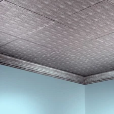 Fasade - 2ft x 4ft Border Fill Glue Up Ceiling Tile/Panels (5 Pack)