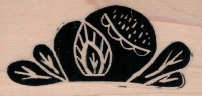 Ethos Wing by Tina Walker 1 1/2 x 2 3/4'' Rubber Stamp, Mixed Media Stamp