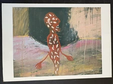 art postcard Ronald Sloan Paintings 99 199 X art gallery invitation