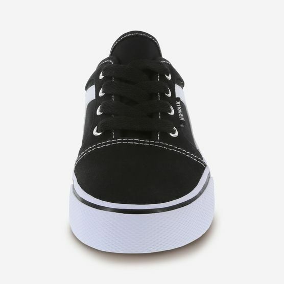 Airwalk Kids' Rieder Black/White Pro Lace-Up Fashion Sneakers