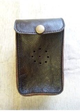 To fit Deben MK1 Brown leather ferret finder case / belt loop with studs. 