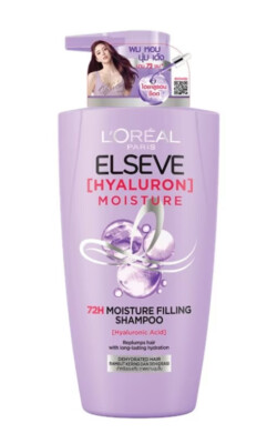 Loreal Elseve Hyaluron Moisture 72h Moisture Filling Shampoo 410ml.