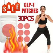 30PCS Weight-loss GLP-1 Patches Slimming Patches Weight Management Tools US
