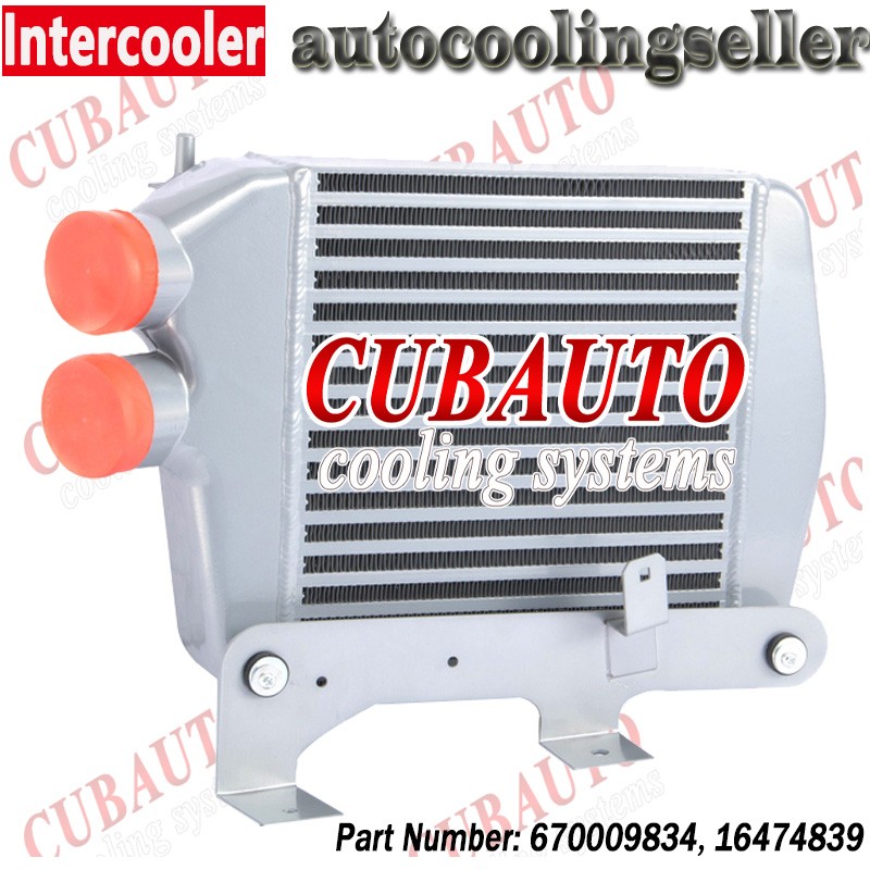 Left Side Intercooler Fit 14-2020 Maserati Ghibli Levante Quattroporte 670009834