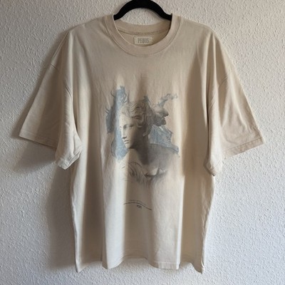 Pequs T-Shirt Tee Creme Weiß L Point Of No Return