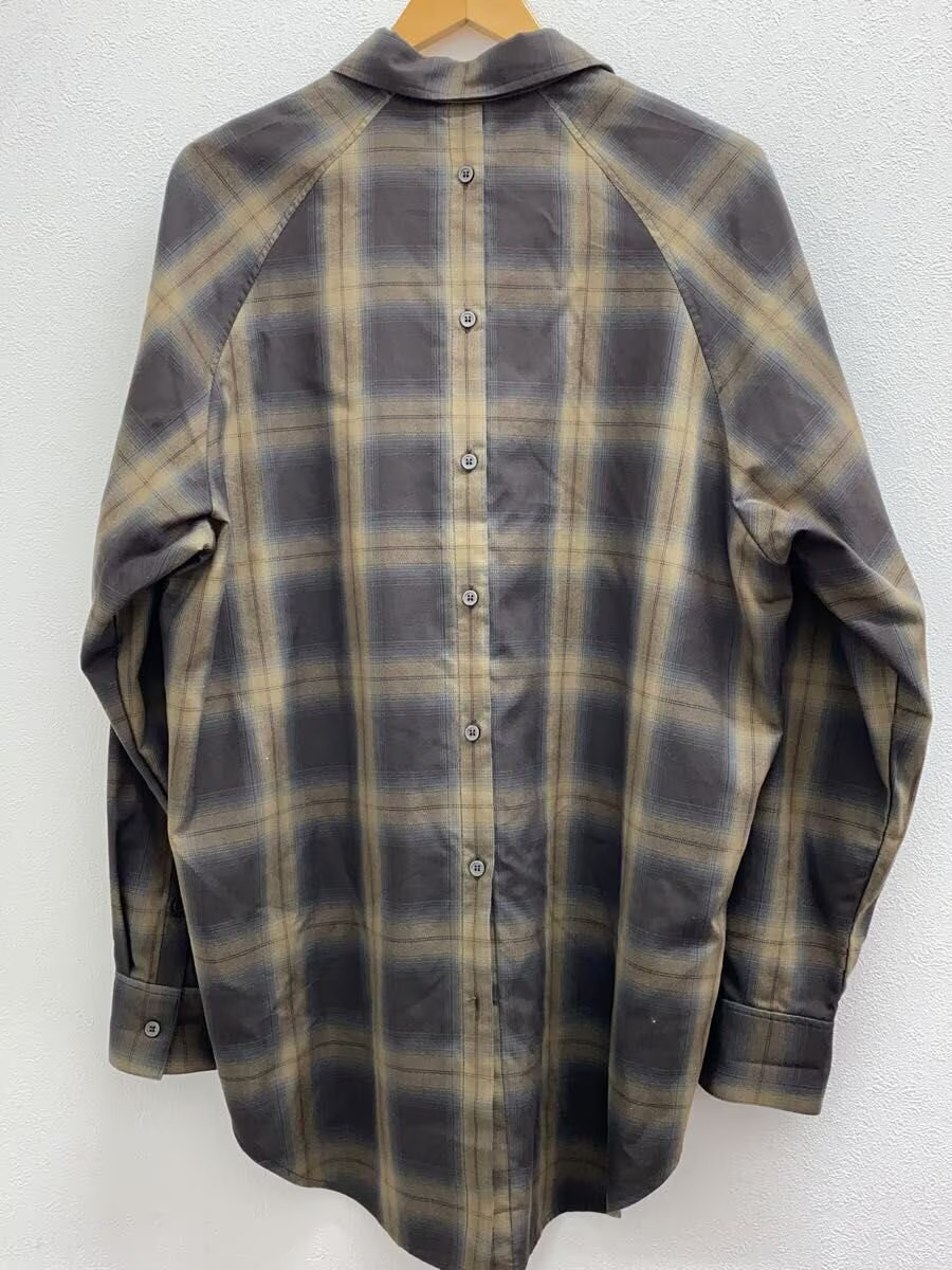 AMERI 25AW OMBRE CHECK VARI FREE Polyester BRW Om… - image 2