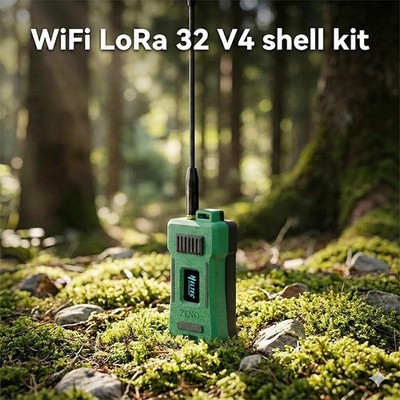 Heltec V4 Meshtastic ESP32-S3 SX1262 Dev-Board WLAN Lora 32 Kit Case Green Anten