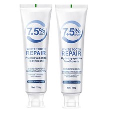 Hydroxyapatite Toothpaste for Enamel Protection and 2.12 Ounce Pack of 2 