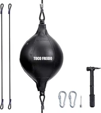 Double End Punching Ball Speed Bag Boxing Reflex Trainer for Reaction, Agility