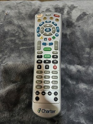 Charter Cable Box Digital TV Remote Control HDTV DVR ON Demand - Working