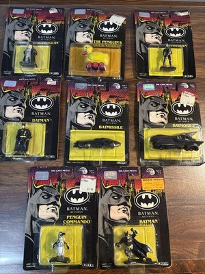 Batman Returns 1992 Die-Cast Action Figures Set of 8 New & Sealed ERTL