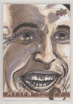 2021 Upper Deck Alien 3 1/1 Bryan SilverBaX Sheppard #SKT Auto Sketch 00em