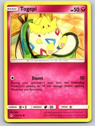Togepi 136/214 Common Unbroken Bonds Pokemon