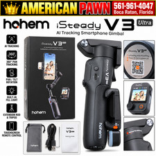 Hohem iSteady V3 Ultra AI Tracking Smartphone Gimbal Stabilizer w/ Box