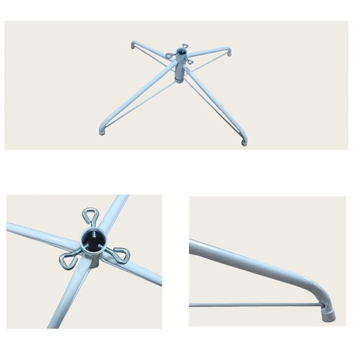 Christmas Tree Stand Folding Metal Base No Tools Required Folds Flat For Storage - Zdjęcie 5 z 31