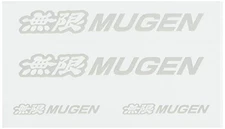 MUGEN Sticker A White [Size: S] 90000-YZ5-310A-W2from JP