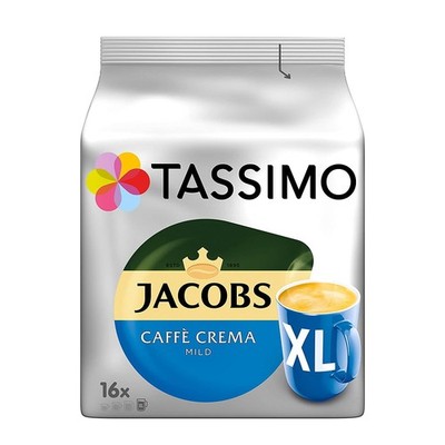 Tassimo Jacobs Caffè Crema Mild XL 16 Portionen (5,07 EUR/100 g)