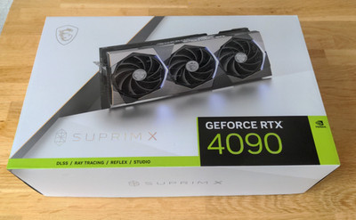 MSI GeForce RTX 4090 SUPRIM X 24G - Top-Zustand & OVP + Zubehör