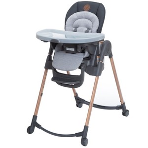 Maxi-Cosi Easy-Clean Multi-Use 6-in-1 Minla Adjustable High Chair Baby Chair,