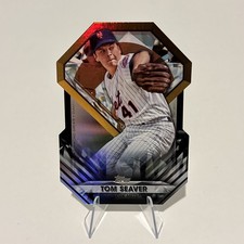 2022 Topps Update Diamond Greats Die-Cuts Black /299 Tom Seaver #DGDC-39