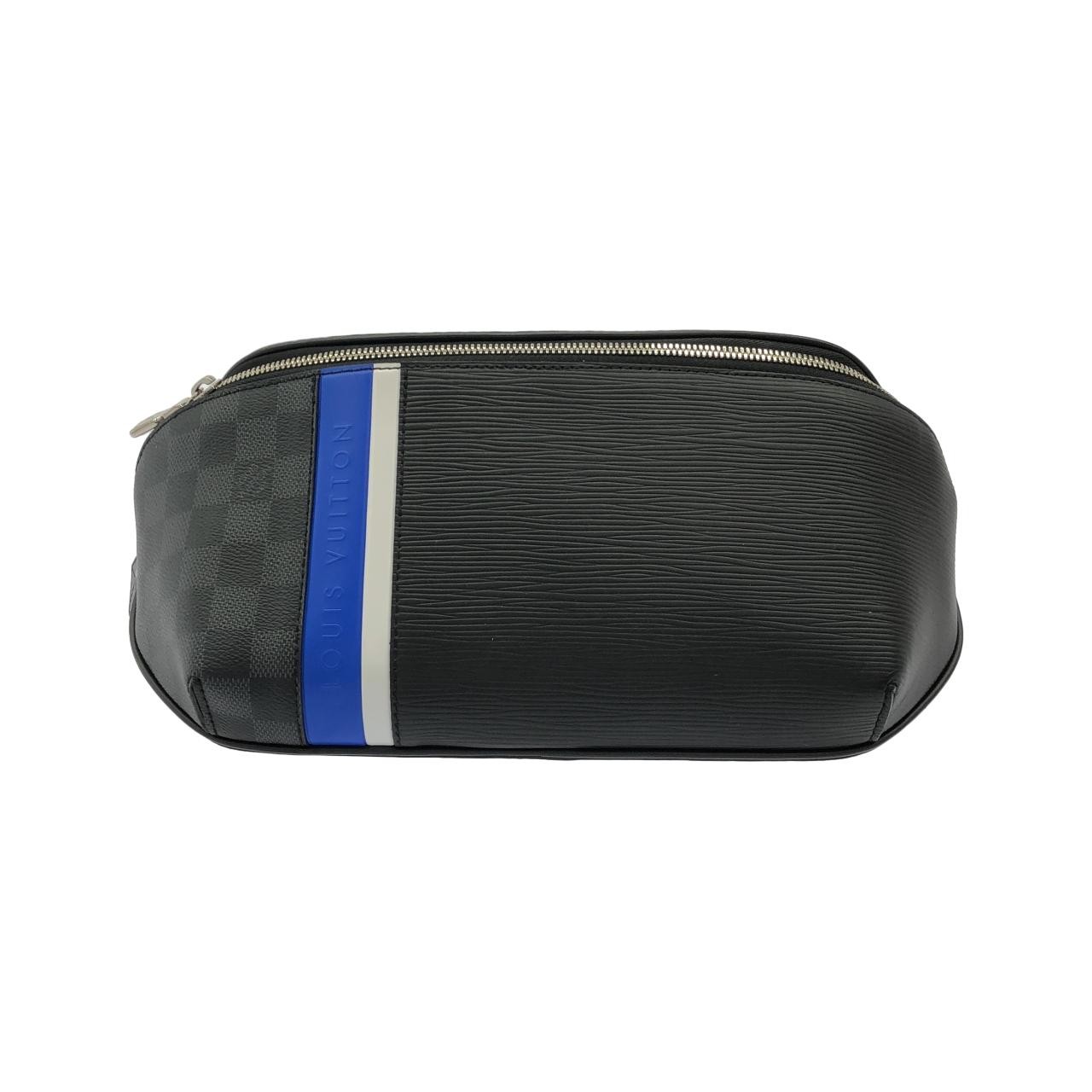 Authentic LOUIS VUITTON Epi Damier Graphite Bum bag M56610 Shoulder bag  #270...