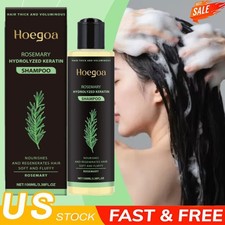 3PACK Organic Rosemary Hair Growth Shampoo for Women and Men-Natural Thicke...