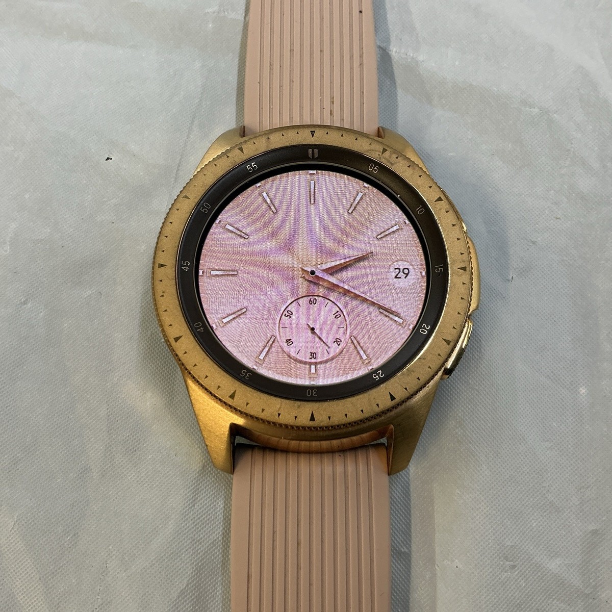 Samsung Galaxy Watch SM-R810 42mm gold Case Classic Buckle | eBay