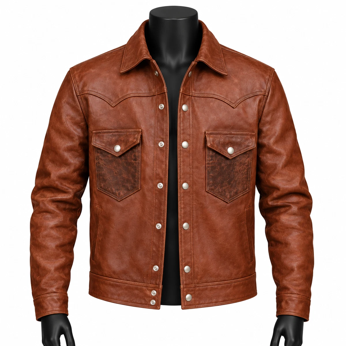 leather motorcycle shirt products for sale | eBay