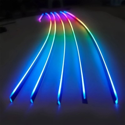Ambientebeleuchtung für Auto - Nachrüst-Set Wireless mit Flow Effekt und LED 