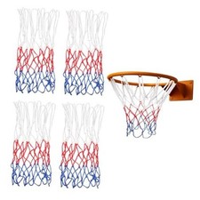 4 Pcs Small Net Replacement for 8 Loops Mini Basketball Hoop, Rainproof